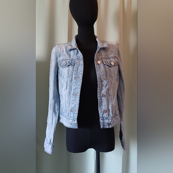 🍒 Talula Vintage Light Blue Denim Jacket - Picture 1 of 16
